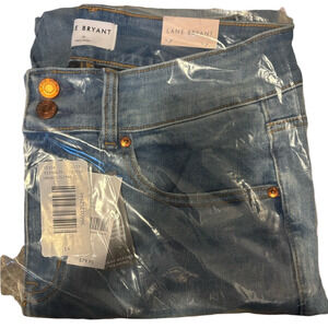NWT Lane Bryant Double-Button, Light Wash, Petal Jeans